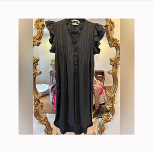 Entro Black Ruffle Dress